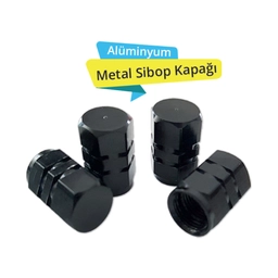 Piranha 11282 Oto Alüminyum Sibop Kapağı Seti