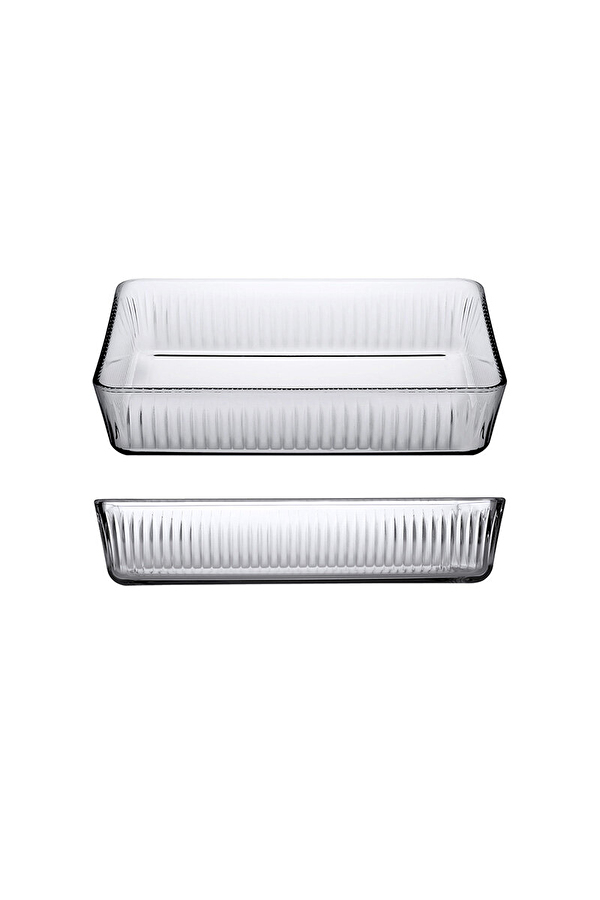 Paşabahçe Gravürlü Borcam Dikdörtgen