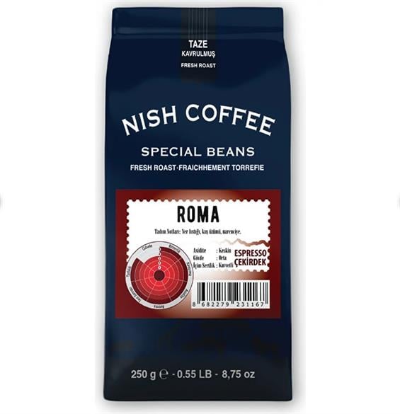 Nish Kahve Espresso Milano Kahve 250 gr