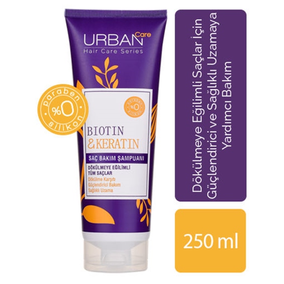 Urban Care Şampuan Biotin Keratin 250 ml