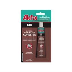 Akfix 610 Şeffaf Ekspres Montaj Yapıştırıcı - 50ml Tüp