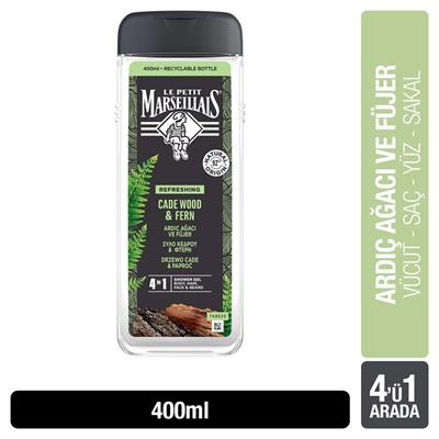Le Petit Marseillais Duş Jeli Ardıç Ağacı&Fujer 2*400 Ml