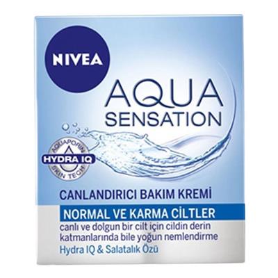 NIVEA AQUA SENSATION YÜZ KREMI 50ml