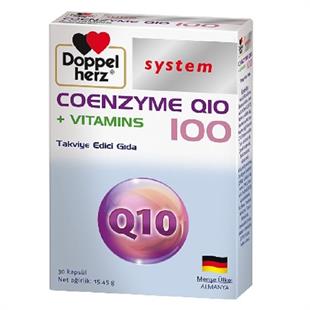 Doppelherz Koenzim Q10 + Vitamins 100 mg 30 Kapsül