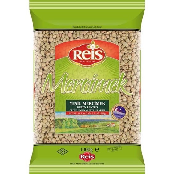 Reis Yeşil Mercimek 1 kg