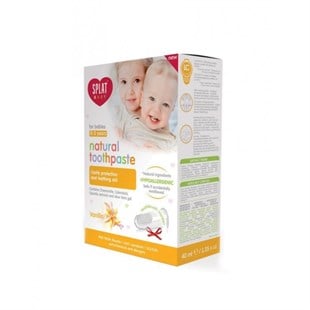 Splat Baby 0-3 Yaş Vanilya Aromalı Diş Macunu 40 ml