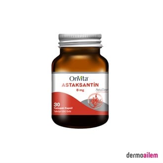 Onvita Astaksantin 8 Mg 30 Kapsül