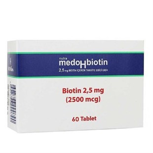 Medohbiotin 2,5 mg 60 Tablet