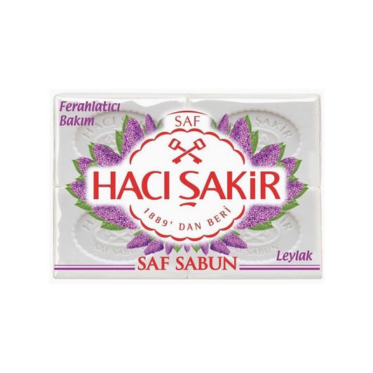 Hacı Şakir Leylak Saf Kalıp Sabun 4x150 gr