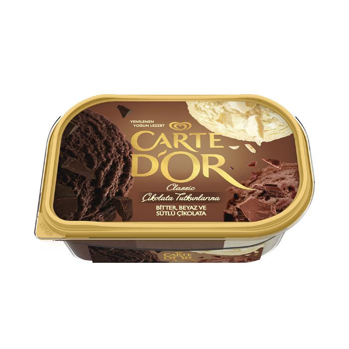 Algida Cartedor Classic Çikolata Tutkunu 925 ml