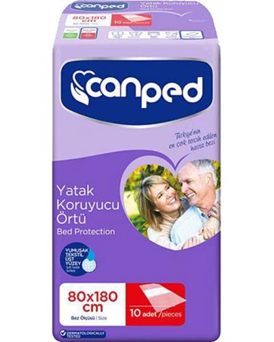 Canped Yatak Örtüsü 80x180cm 10lu