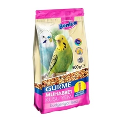 Bonisa Gurme Muhabbet Kuşu Yemi 400 Gr