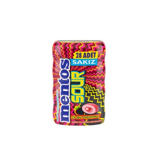 Mentos Sakız Ekşi Çilek 56 gr