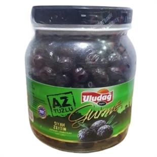 Uludağ Gurme Az Tuzlu Siyah Zeytin 1000g