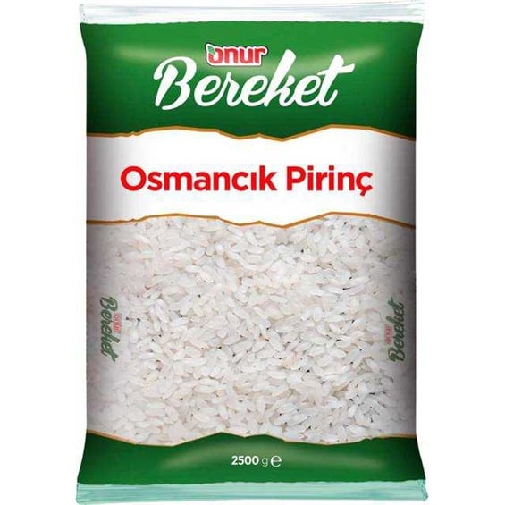 Onur Bereket Osmancık Pirinç 2,5 kg