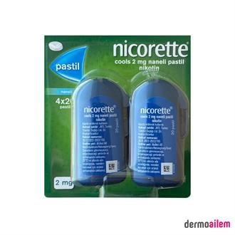 Nicorette Cools 2 mg Naneli 80 Pastil