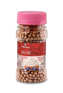 Pakmaya Pasta Süsü Bakır Boncuk 50 Gr