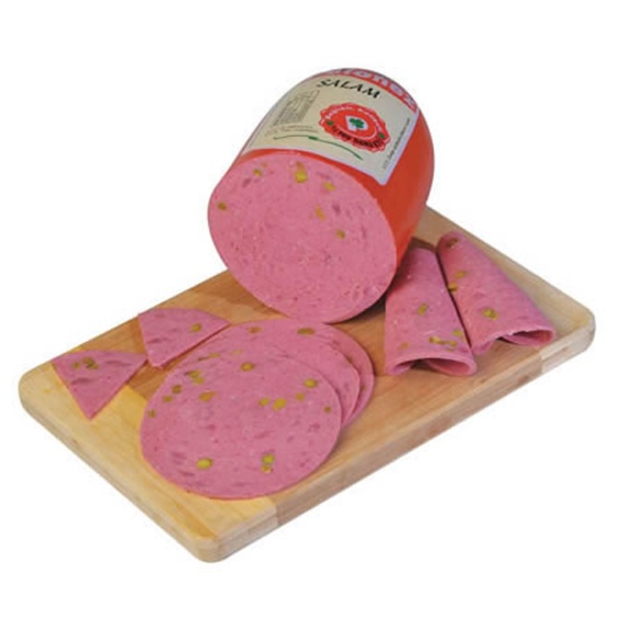 Polonez Dana Etli Kalın Fıstıklı Salam kg