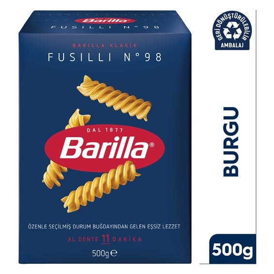 Barilla Burgu Makarna 500 gr