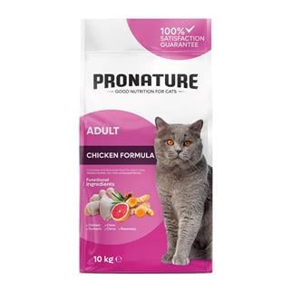 Pronature Tavuklu ve Pirinçli Yetişkin Kedi Maması 10kg