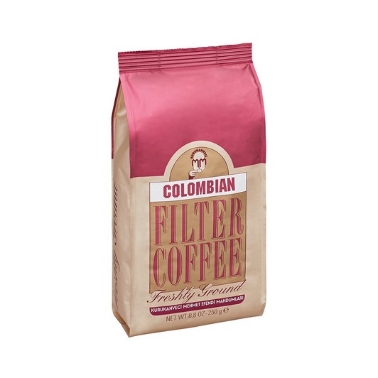 Mehmet Efendi Colombian Filtre Kahve 250 Gr.