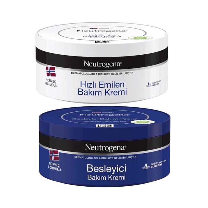 Neutrogena Hızlı Emilen Besleyici Bakım Kremi 2x200 ml