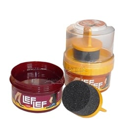 Leflef Krem Ayakkabı Boyası Süngerli kahve