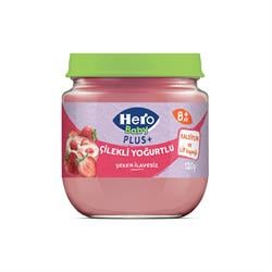 Hero Baby Plus Çilekli Yoğurtlu Şeker İlavesiz 120Gr