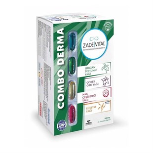 Zade Vital Combo Derma 60 Yumuşak Kapsül