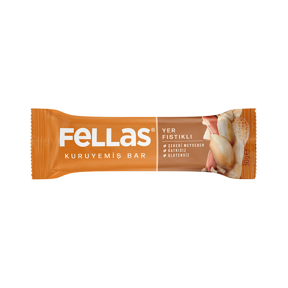 Fellas Kuruyemiş Bar Yer Fıstıklı 30 gr