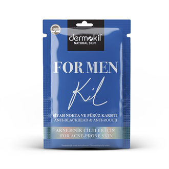 Dermokil Special For Men Gençler İçin Maske Siyah Nokta ve Sivilcelere Karşı Maske 15 ml