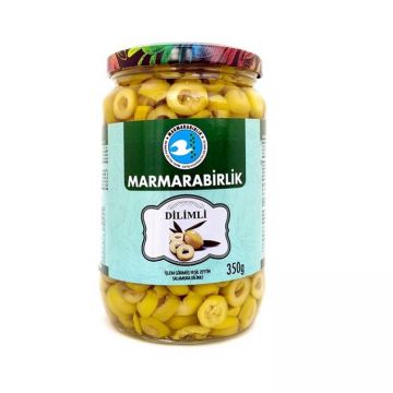 MARMARABIRLIK 350gr DILIMLI YESIL ZEYTIN