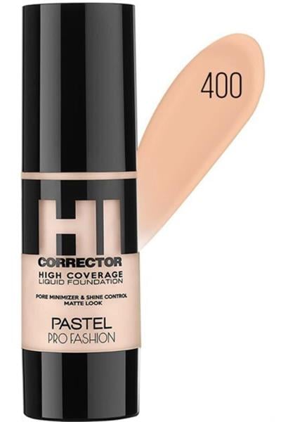Pastel Hıgh Coverage Liquıd Fondöten 400 Pl4578