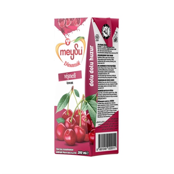 Meysu Meyve Suyu 6'lı 200 ml Vişne