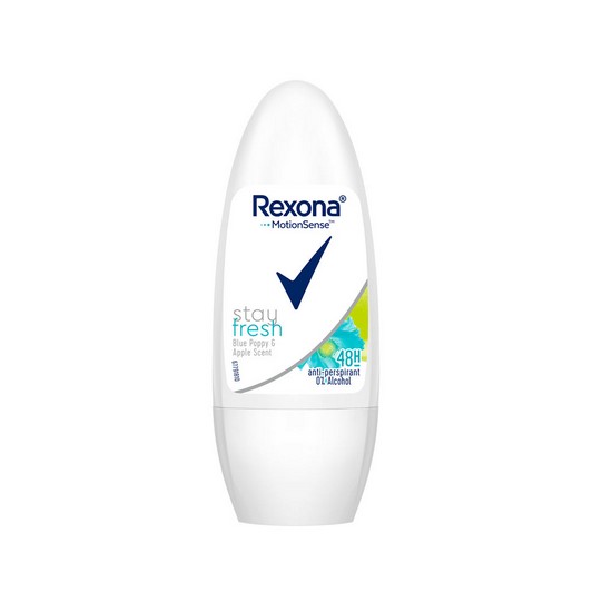 Rexona Woman Rollon Stay Fresh Blue Poppy 50 ml.