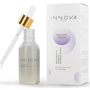 Innova Kolajen Kırışık Karşıtı ve Sıkılaştırıcı Yüz Bakım Serumu Tüm Ciltler 30 ml