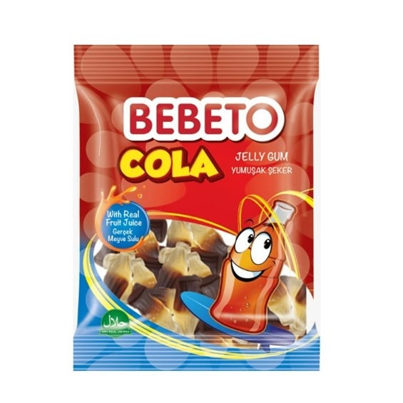 Bebeto Jelibon Cola 80 gr