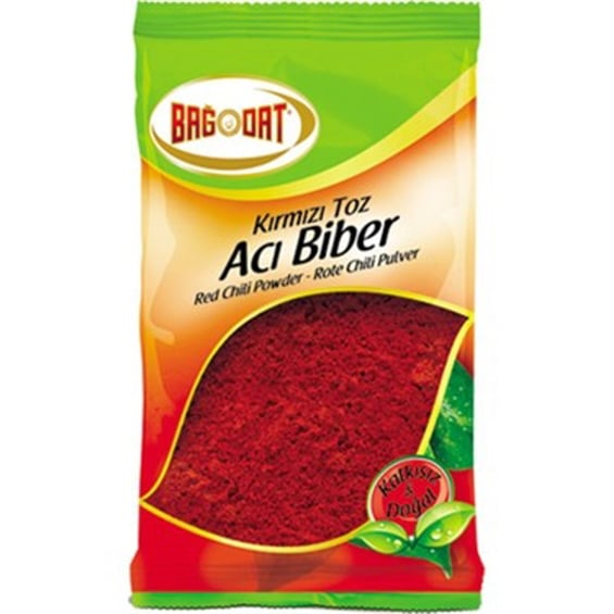 Bağdat Toz Biber Acı Kırmızı 75 gr