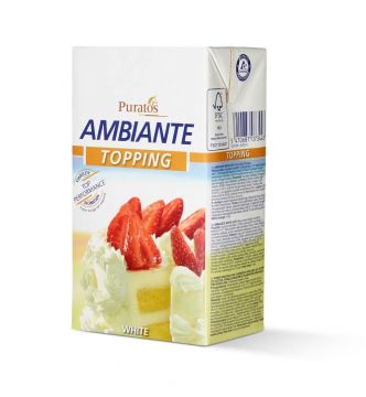 Puratos Ambiante Vegan Bitkisel Krem Şanti 1 Lt