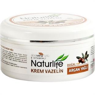 Naturlife Doğal Argan Yağlı Krem Vazelin 125 ml
