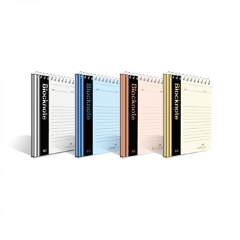 Faber Castell A4 80yp Çizgili Metalik Renk Bloknot Defter