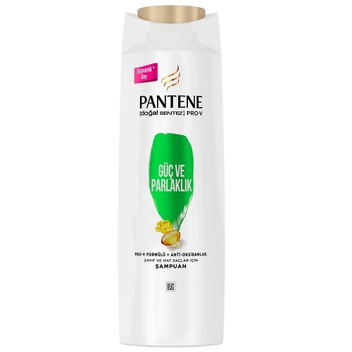 Pantene Şampuan Güç ve Parlaklık 600 ml