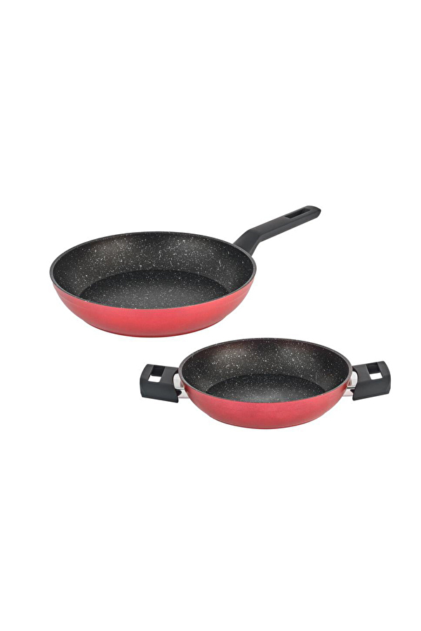 Hisar Ares Granit Tava Sahan Set 2'li 22+26cm