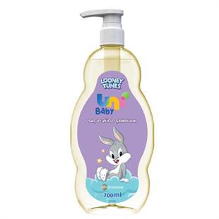Uni Baby Saç ve Vücut Şampuanı 700ml Looney Tunes