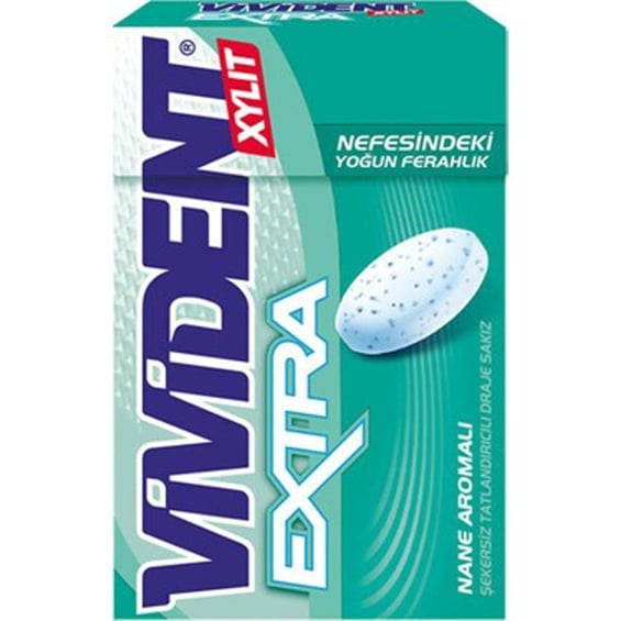 Vivident Extra Nane Aromalı Box Draje 21 gr