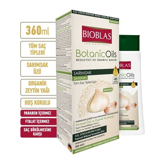 Bioblas Sarımsak Şampuanı 360 ml