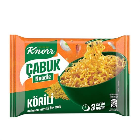 Knorr Çabuk Noodle Korili 66 gr