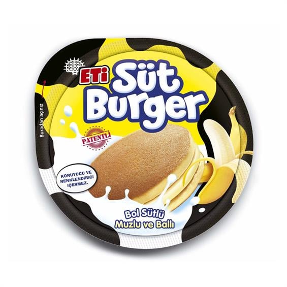 Eti Süt Burger Ballı Muzlu 35 gr