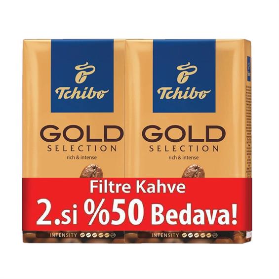 Tchibo Gold Selecıon Filtre Kahve 250Gr 2'si %50 Bedava