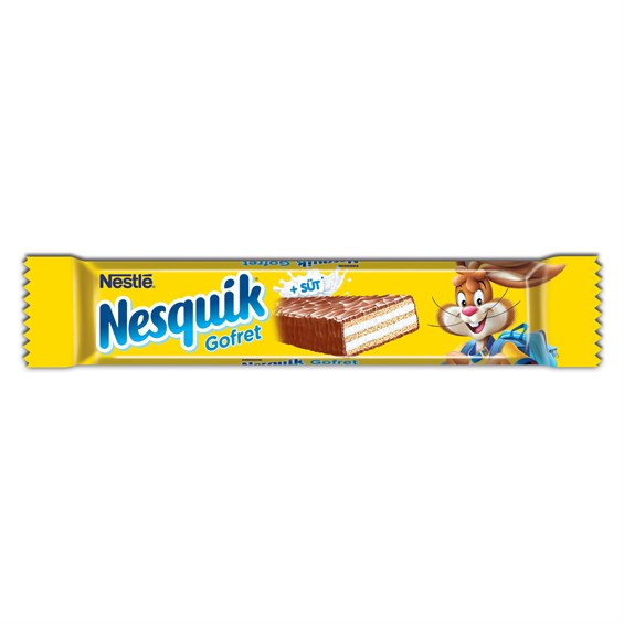 Nestle Nesquik Gofret Beyaz Çikolata 16 gr